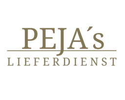 Peja's Lieferservice logo.